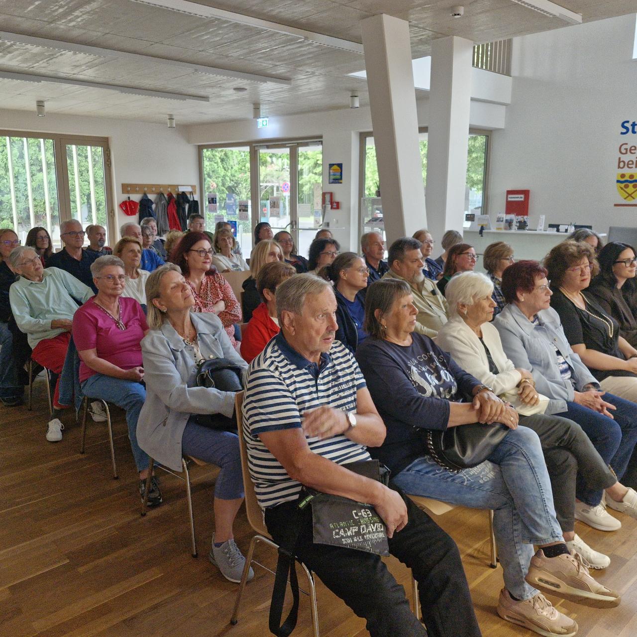 das Publikum von vorne