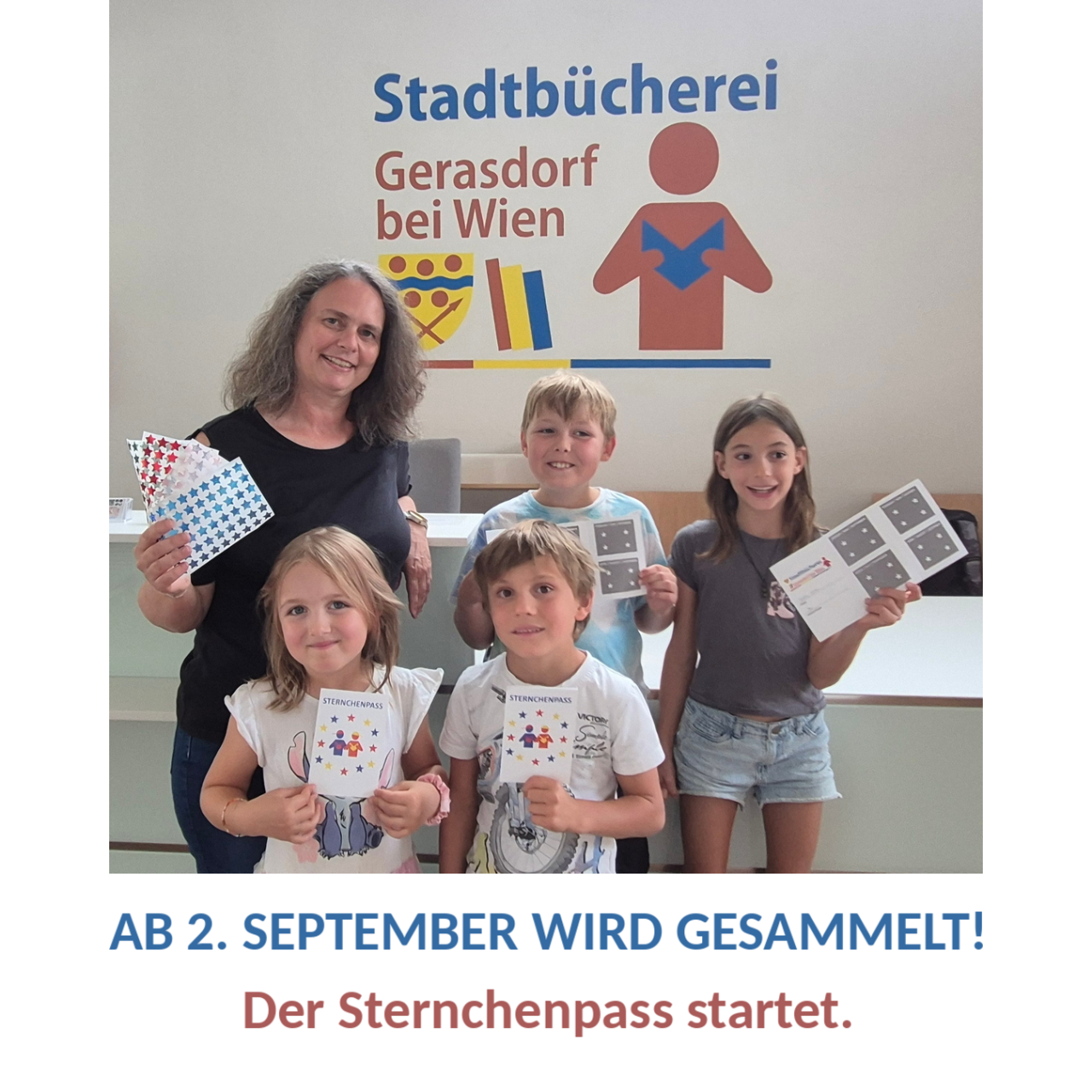 Gruppenfoto mit Sternchenpass