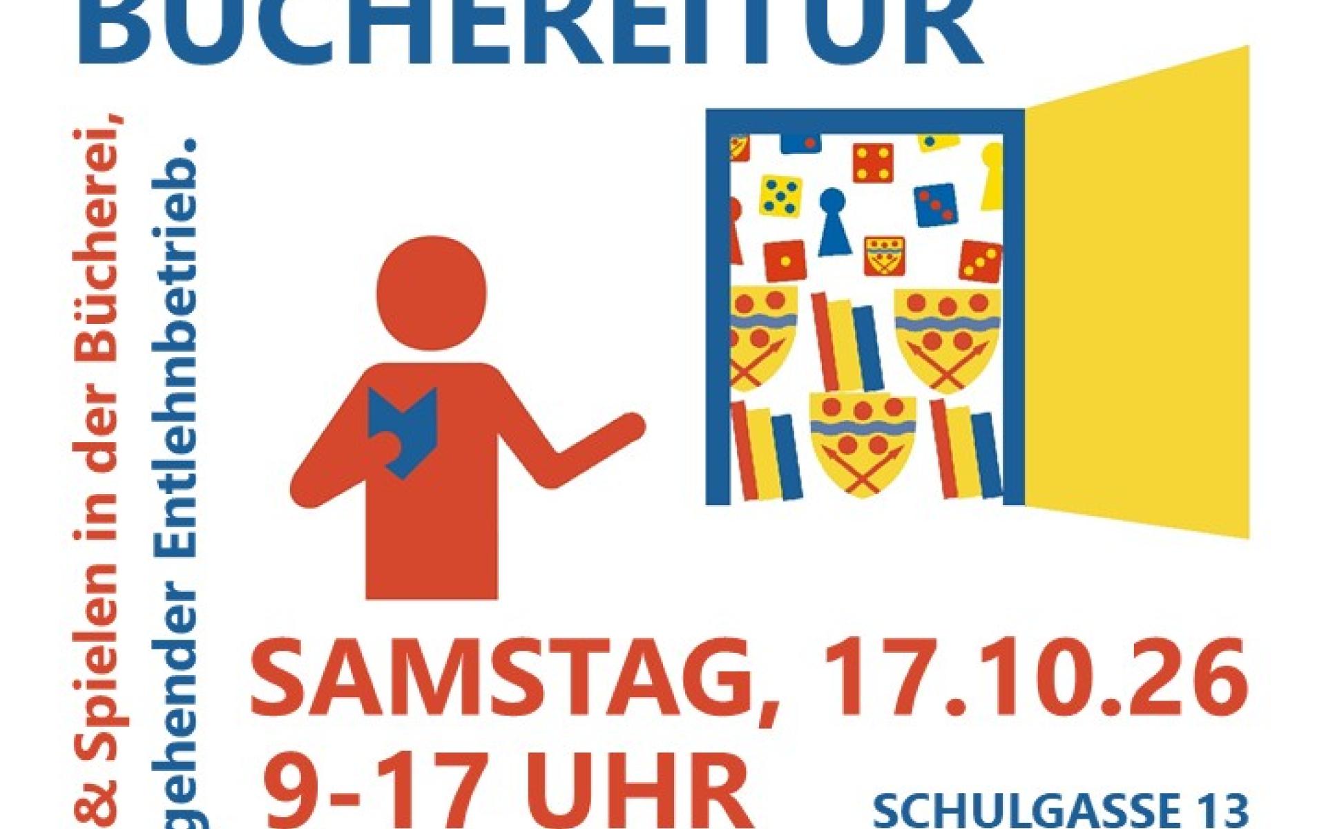 Plakat Tag der offenen Büchereitür