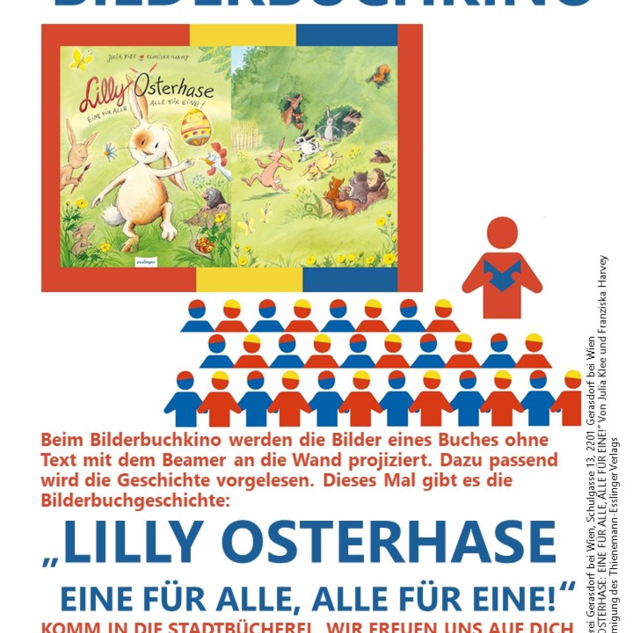 Plakat für Bilderbuchkino am 28.3.2026